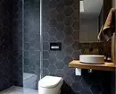 Kuinka valita kylpyhuoneen laatta: Vertaa koot, väri ja muotoilu 9919_35