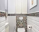 Salle de bain avec mobilier bleu et tuiles-patchwork 9929_6