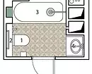 12 डिजाइनर बाथरूमहरूको परियोजनाहरू जुन तपाईंलाई उदासीन छोड्ने छैन 9934_38