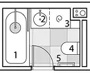 12 дизайн-проектів ванних кімнат, які не залишать вас байдужими 9934_47