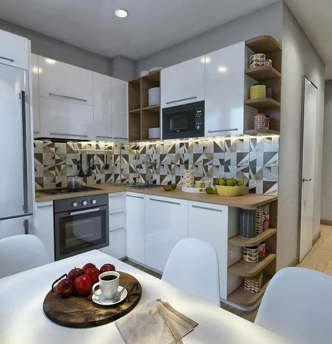 Kukety v interiéru kuchyně: 30+ designové nápady pro harmonické ubytování 9935_11