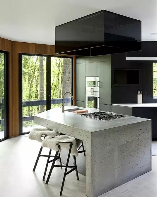 Hauben in der Küche Interieur: 30+ Design-Ideen für harmonische Unterkünfte 9935_15