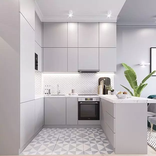 Kukety v interiéru kuchyně: 30+ designové nápady pro harmonické ubytování 9935_54