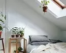 Скандинавски стил во спалната соба Внатрешност: 50 убави примери 9947_100
