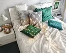 斯堪的納維亞風格在臥室內部：50個美麗的例子 9947_25