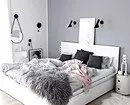 Скандинавски стил во спалната соба Внатрешност: 50 убави примери 9947_3