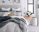 Skandinavisk stil i soveværelset interiør: 50 smukke eksempler 9947_33