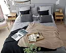 Gaya Skandinavia di interior kamar tidur: 50 contoh indah 9947_55
