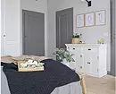 Gaya Skandinavia di interior kamar tidur: 50 contoh indah 9947_57
