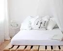 Скандинавски стил в спалнята Интериор: 50 красиви примера 9947_70