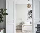 Skandinawiese styl in die slaapkamer Binne: 50 pragtige voorbeelde 9947_78