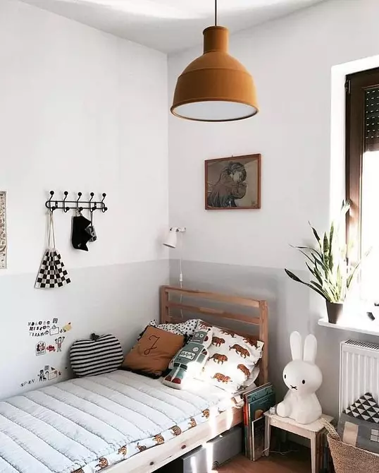 Skandynawski styl w sypialni wnętrze: 50 pięknych przykładów 9947_98