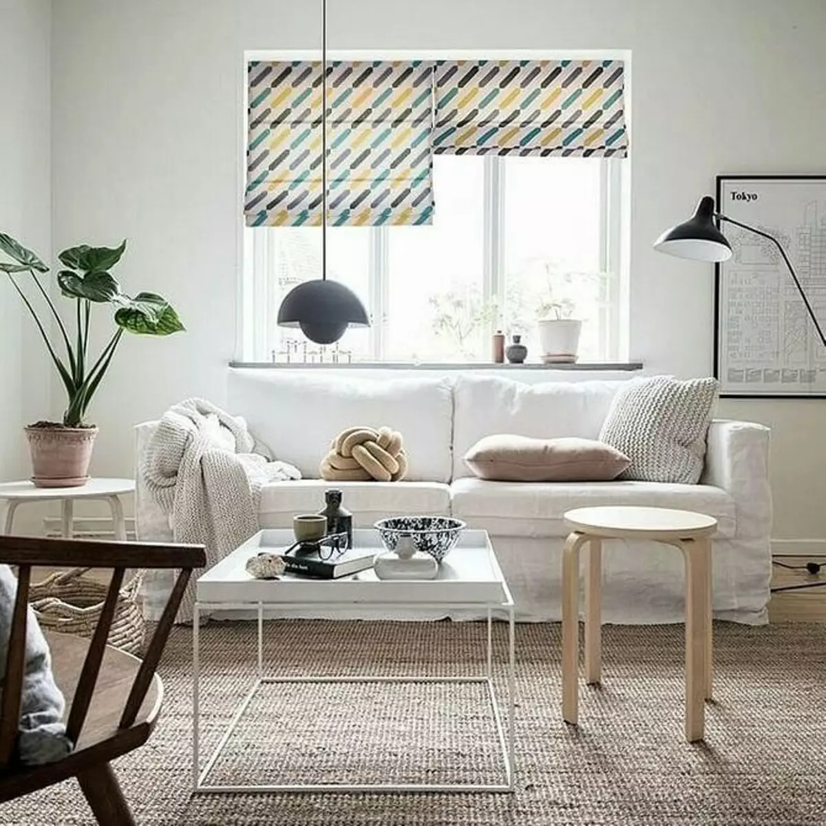 2019年在客廳裡的窗簾電流模型 9957_49