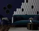 Bagaimana untuk menghiasi dinding di atas sofa: idea yang mudah dan rumit 9959_58
