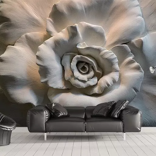 Bagaimana untuk menghiasi dinding di atas sofa: idea yang mudah dan rumit 9959_76