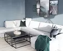 Bagaimana untuk menghiasi dinding di atas sofa: idea yang mudah dan rumit 9959_9
