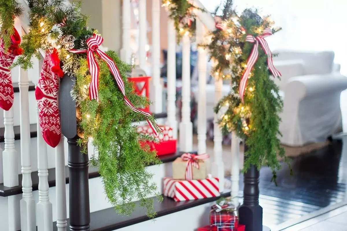 Crear unha atmosfera festiva: 9 ideas para caixas de agasallo de decoración de interiores 9963_30