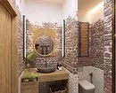 Design de salle de bain combinés avec toilettes: conseils d'inscription et plus de 70 options réussies 9974_100