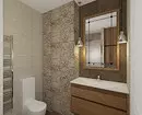 Fürdőszoba kialakítása WC-vel kombinálva: regisztrációs tippek és 70+ sikeres opciók 9974_115