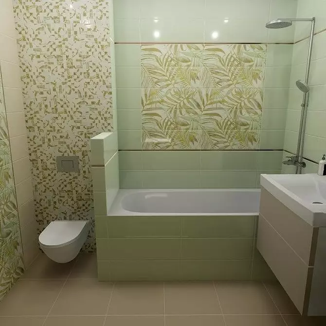 Fürdőszoba kialakítása WC-vel kombinálva: regisztrációs tippek és 70+ sikeres opciók 9974_13