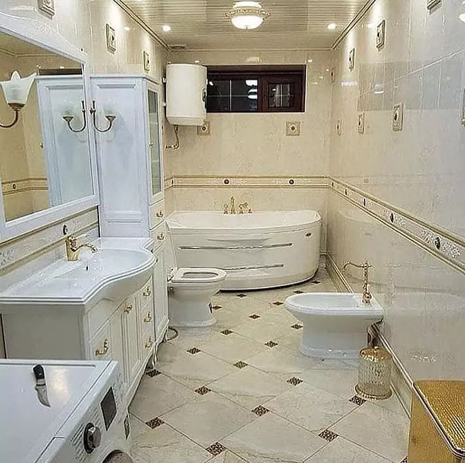 Design de banheiro combinado com banheiro: dicas de inscrição e 70+ opções bem sucedidas 9974_152