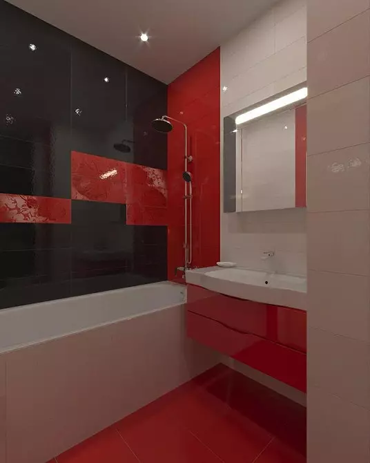 עיצוב חדר אמבטיה בשילוב עם שירותים: רישום טיפים ו 70 + אפשרויות מוצלחות 9974_154
