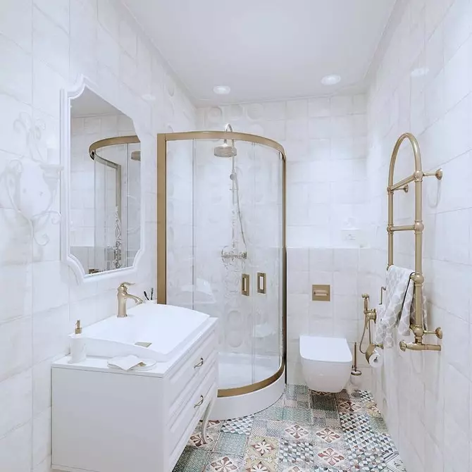 Design koupelny v kombinaci s WC: Registrační tipy a 70+ úspěšných možností 9974_158