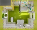 Bathroom design combined with toilet: Registration tips and 70+ successful options 9974_3