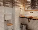 बाथरूम डिजाइन शौचालयको साथ मिल्यो: दर्ता सुझावहरू र 700+ सफल विकल्पहरू 9974_57