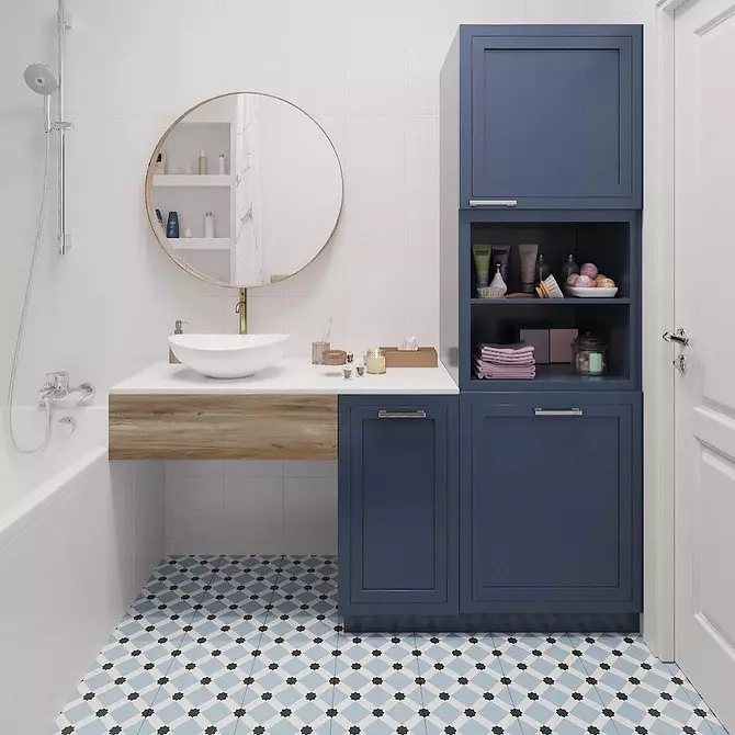 Desain kamar mandi dikombinasikan dengan toilet: tips pendaftaran dan 70+ opsi sukses 9974_65
