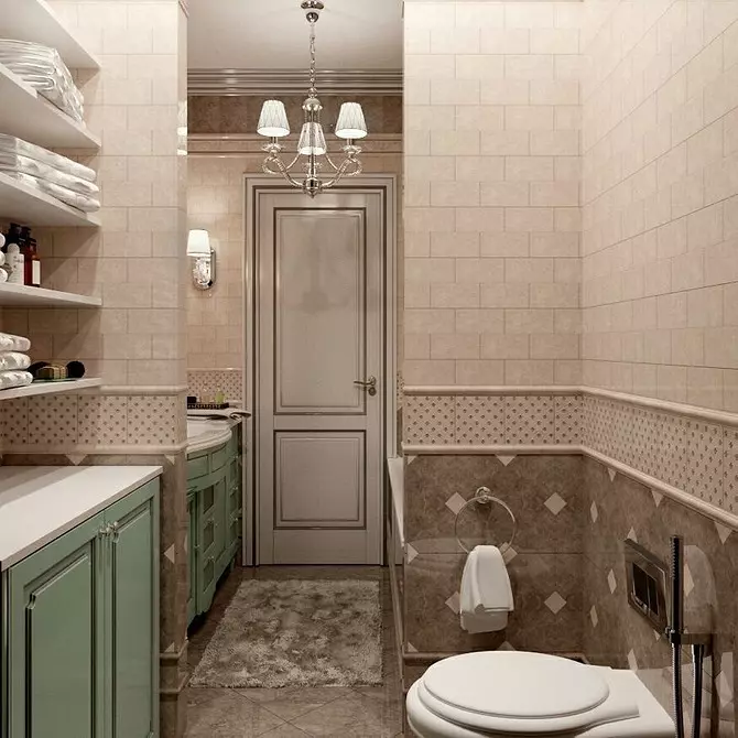 עיצוב חדר אמבטיה בשילוב עם שירותים: רישום טיפים ו 70 + אפשרויות מוצלחות 9974_88