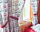 Chọn rèm cửa ngắn vào Windowsill trong phòng ngủ: 50 tùy chọn tốt nhất với hình ảnh 9978_10
