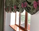 Chọn rèm cửa ngắn vào Windowsill trong phòng ngủ: 50 tùy chọn tốt nhất với hình ảnh 9978_39
