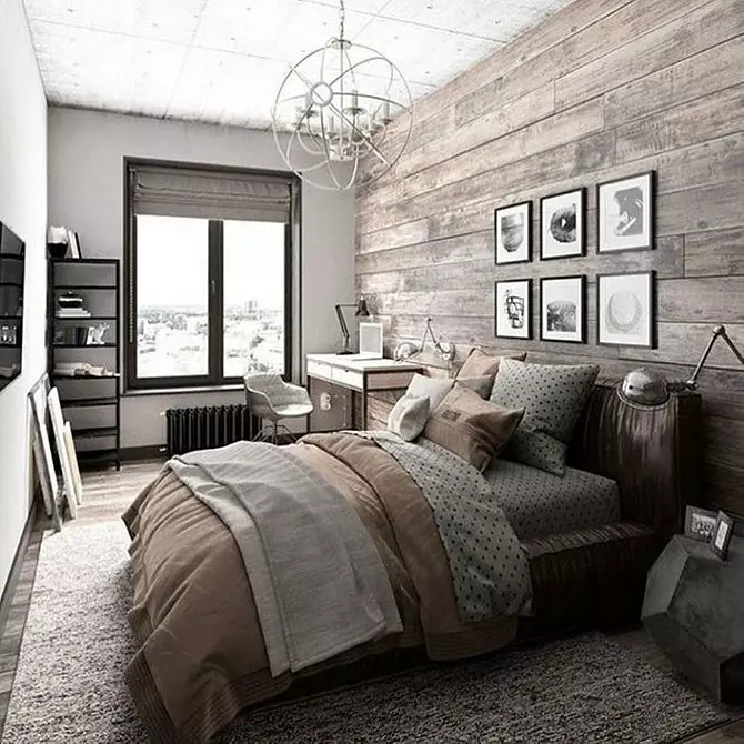 Изберете къси завеси до перспектива в спалнята: 50 най-добри опции със снимки 9978_68
