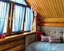 Chọn rèm cửa ngắn vào Windowsill trong phòng ngủ: 50 tùy chọn tốt nhất với hình ảnh 9978_80