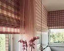 Choisissez des rideaux courts au Windowsill dans la chambre à coucher: 50 meilleures options avec photos 9978_85