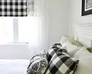 選擇臥室裡的窗台的短窗簾：50個最佳選擇照片 9978_90