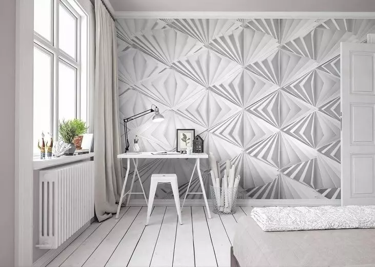 Bagaimana untuk memilih Wallpaper di ruang tamu, memerhatikan peraturan reka bentuk dalaman 9985_83