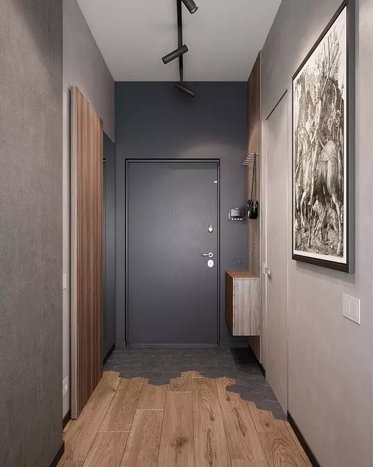 Sådan kan du dekorere korridorerne i lejligheden: 7 ideer, der kan lide alle 9995_16