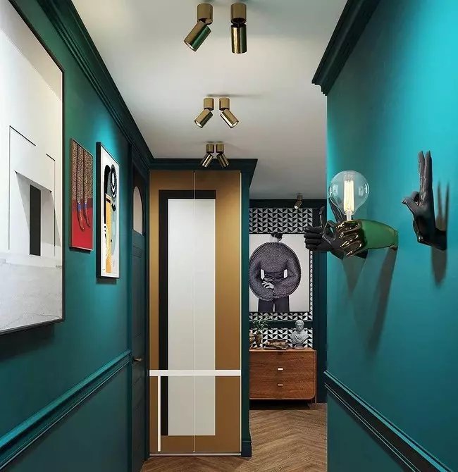 So dekorieren Sie die Korridore in der Wohnung: 7 Ideen, die alle mögen 9995_21