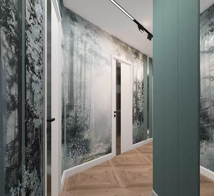 Si të dekoroj korridoret në apartament: 7 ide që i pëlqejnë të gjithë 9995_25