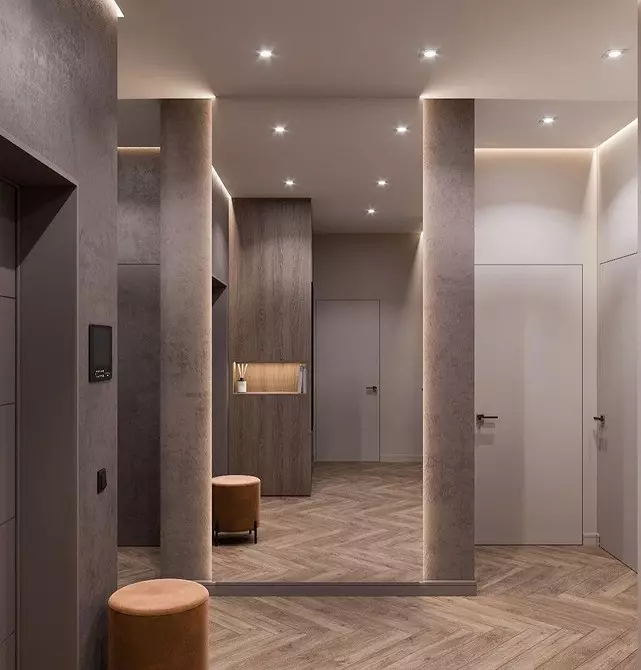 Cara menghias koridor di apartemen: 7 ide yang menyukai semua orang 9995_39